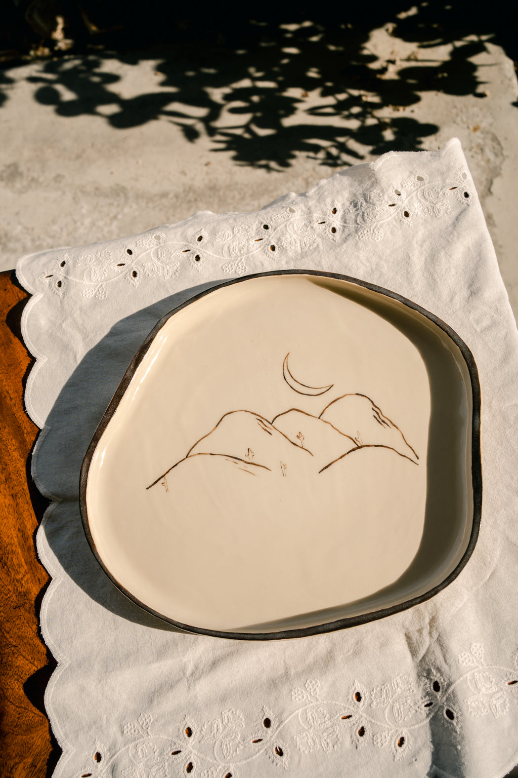 Desert Landscape Dish