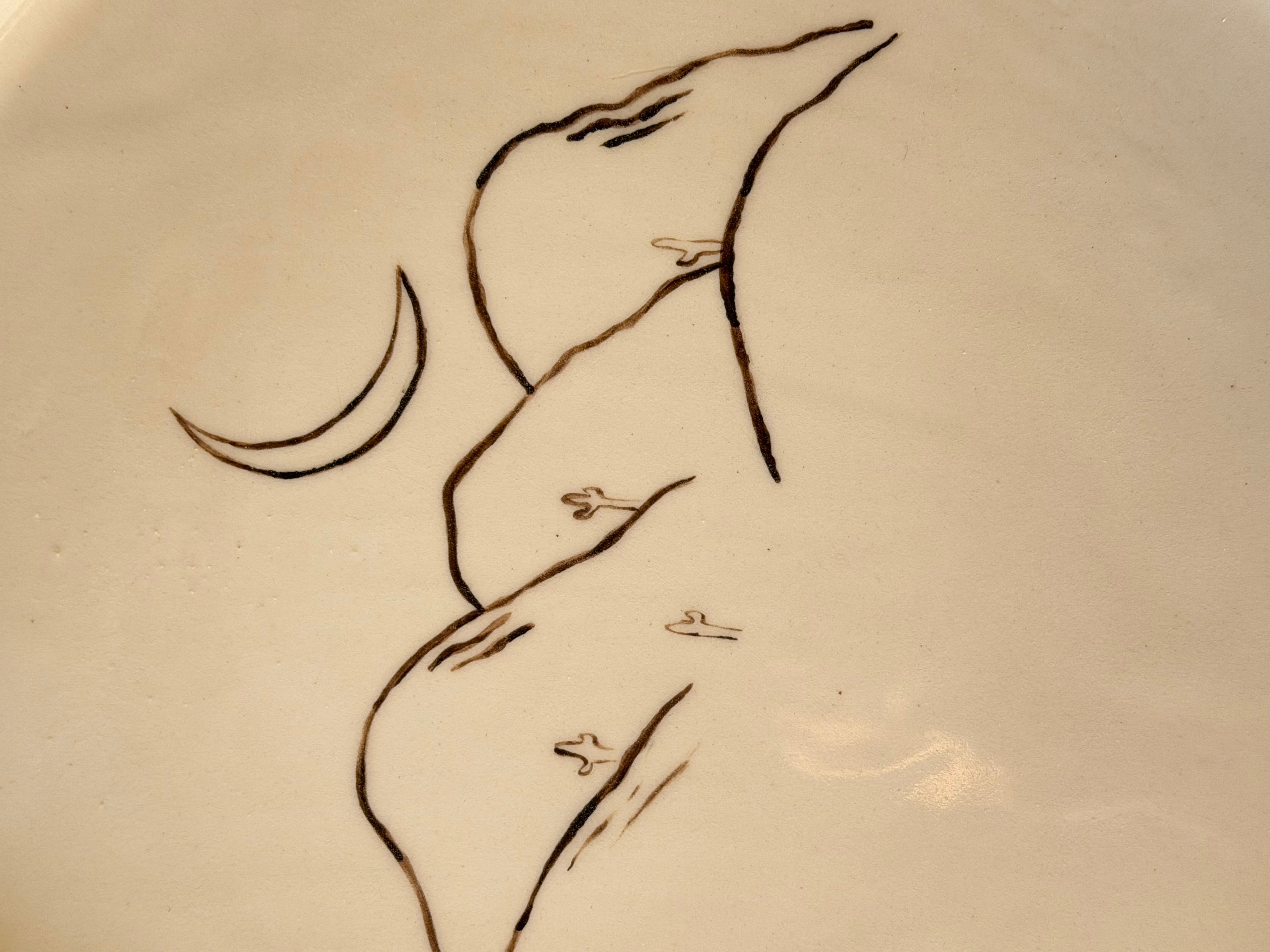 Desert Landscape Dish