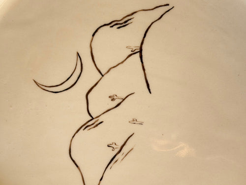 Desert Landscape Dish