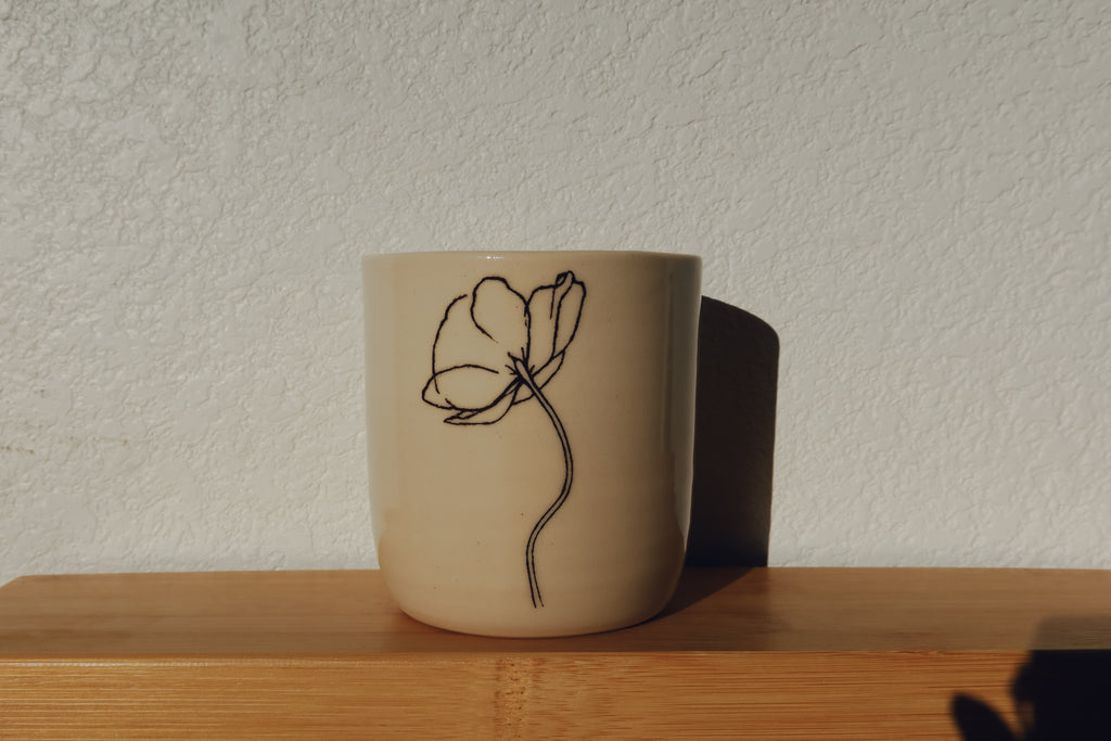 Spring Poppy Tumbler