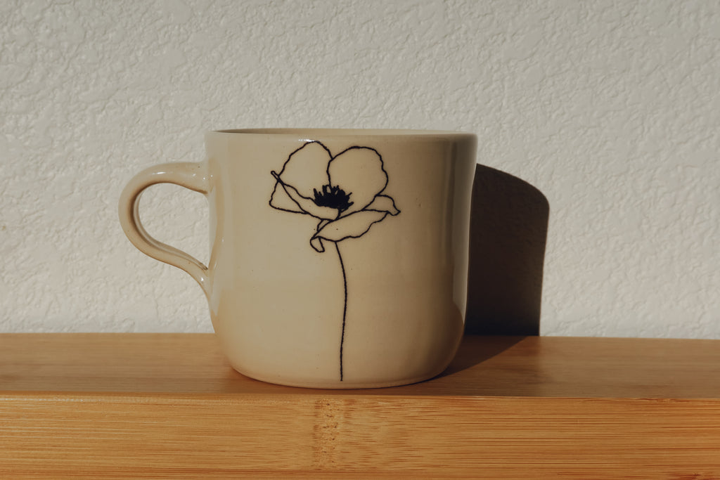 Spring Poppy Mug